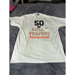 Vintage Single Stitch Delta T-Shirt XL‎ Still Perfect After All These Years 1989